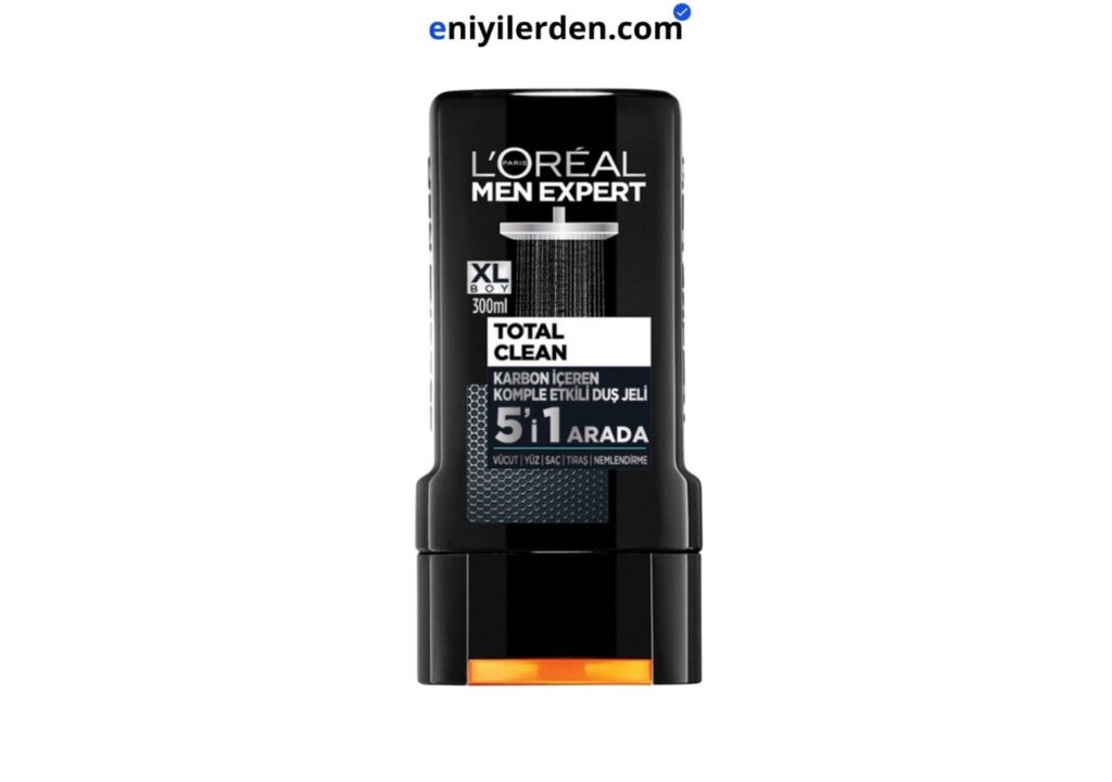 L'Oréal Paris Keyonline Total Clean 5’i 1 Arada Kömürlü Duş Jeli