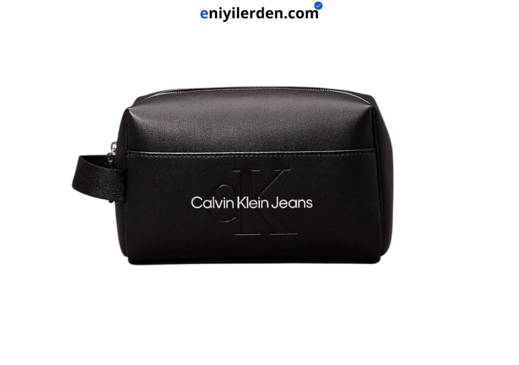 Calvin Klein Kadın Siyah Makyaj Çantası