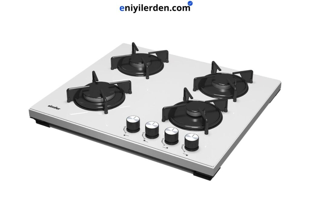 Simfer 3036-N 4 Gözlü Flat Set Üstü Cam Ocak