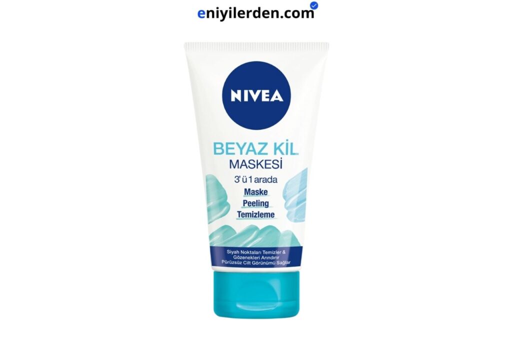 NIVEA 3’ü 1 Arada Beyaz Kil Maskesi