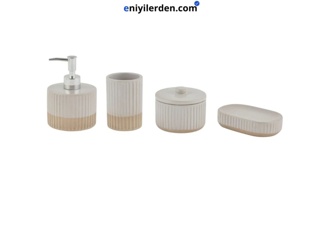 Karaca Home Odin 4 Parça Banyo Seti