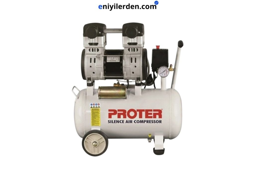 Proter Pr 52 S Sessiz ve Yağsız 50 Lt Hava Kompresörü