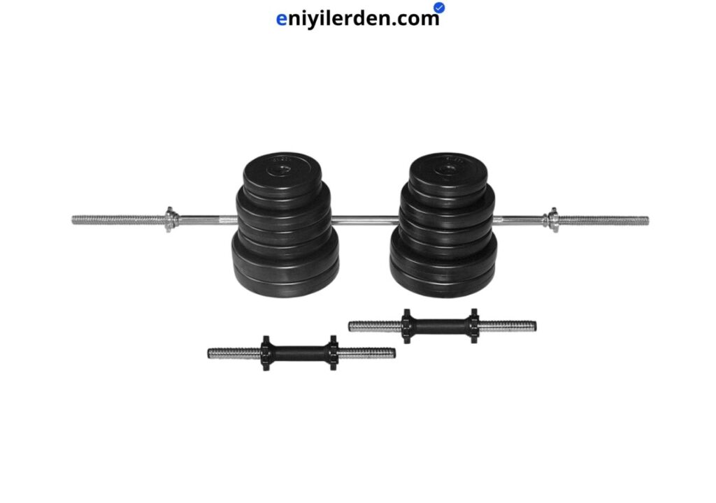 Hattrick Hds-40 50 Kg Plastik Kaplı Dambıl Seti