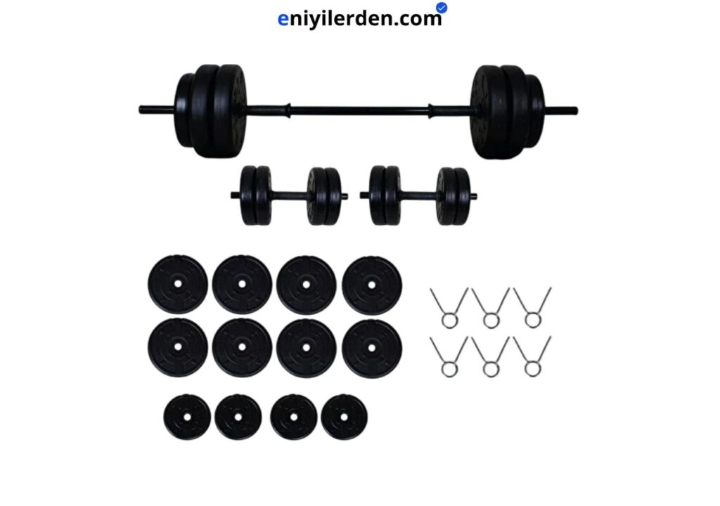 Aydın Sport 55 Kg Halter ve Dambıl Seti
