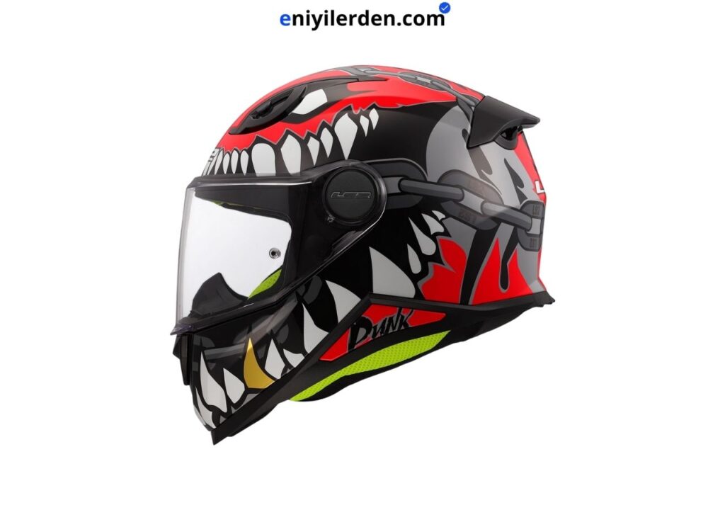 LS2 Kid Punk Motosiklet Çocuk Kaskı