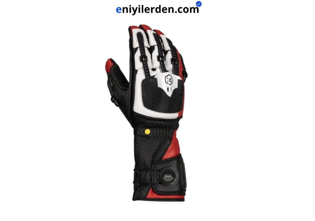 Knox Handroid Mk5 Korumalı Deri Motosiklet Eldiveni
