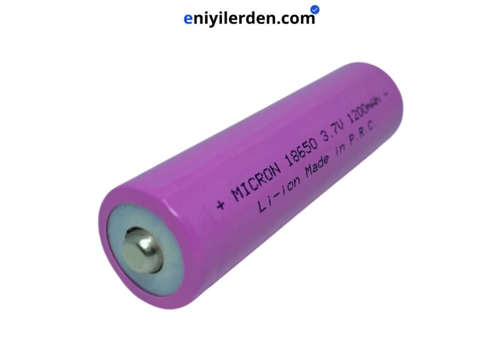 Micron 18650 1200 mAh Şarjlı Pil
