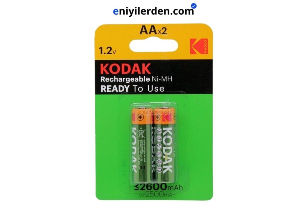 Kodak AAA 650 mAh Şarjlı Pil