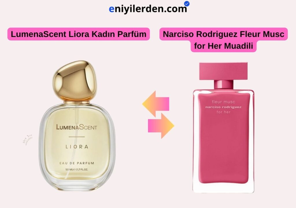 LumenaScent Liora – Narciso Rodriguez Fleur Musc for Her Muadili