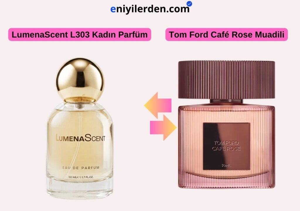 LumenaScent L303 – Tom Ford Café Rose Muadili